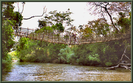 Hängebrücke Malawi